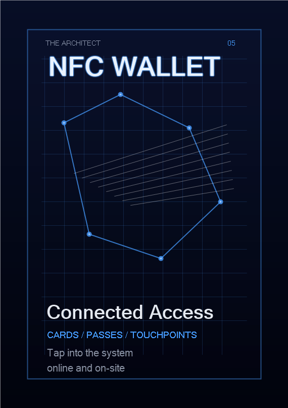 NFC wallet connected experience